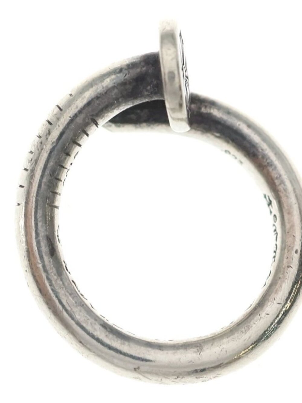 Chrome Hearts Nail Flat Ring Silver - Picture 6 of 6